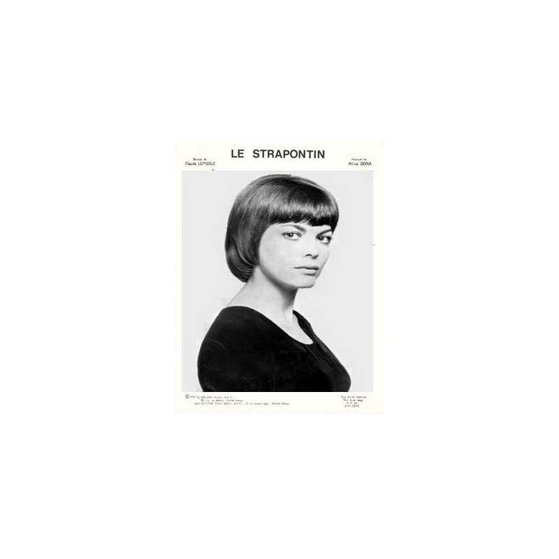 Sheet music LE STRAPONTIN Mireille MATHIEU