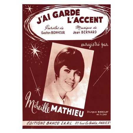 J'AI GARDÉ L'ACCENT