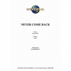 Partition NEVER COME BACK KaS Product