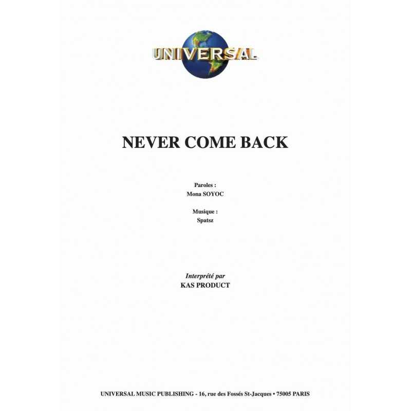 Partition NEVER COME BACK KaS Product