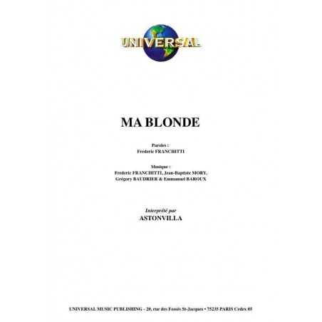 MA BLONDE