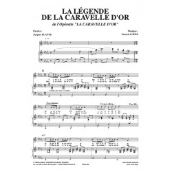 Partition LA LÉGENDE DE LA CARAVELLE D'OR Luis Mariano