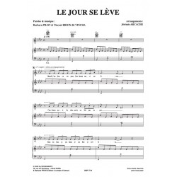 Partition LE JOUR SE LÈVE Barbara Pravi
