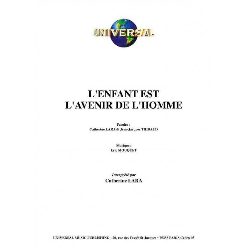 L'ENFANT EST L'AVENIR DE L'HOMME