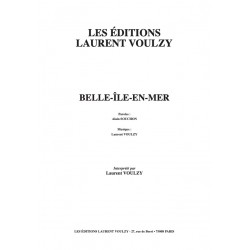 Partition BELLE ÎLE EN MER Laurent VOULZY