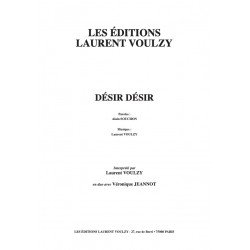 Partition DÉSIR DÉSIR Laurent VOULZY