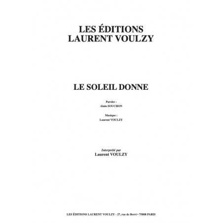 LE SOLEIL DONNE
