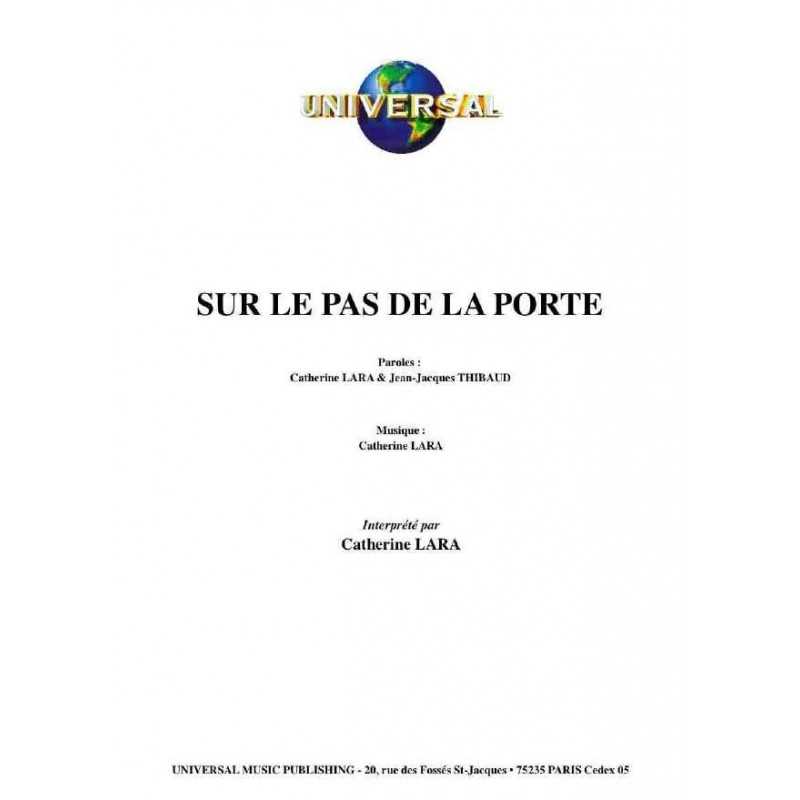 SUR LE PAS DE LA PORTE