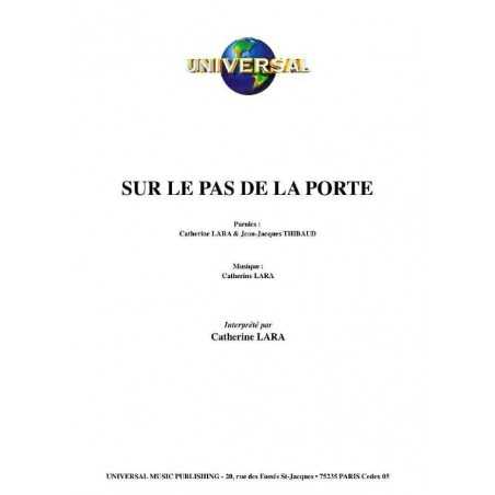 SUR LE PAS DE LA PORTE
