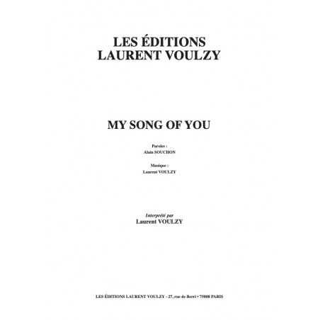 MY SONG OF YOU