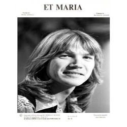 Sheet music ET MARIA Patrick Juvet