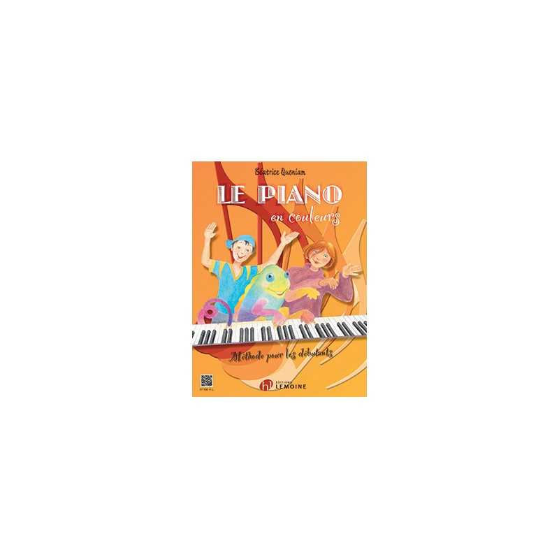 Method LE PIANO EN COULEURS Béatrice Quoniam
