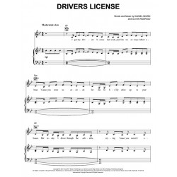 Partition DRIVERS LICENSE Olivia Rodrigo