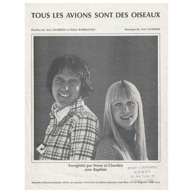 Partition TOUS LES AVIONS SONT DES OISEAUX STONE & CHARDEN