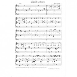 Partition GARÇON MANQUÉ JULIETTE