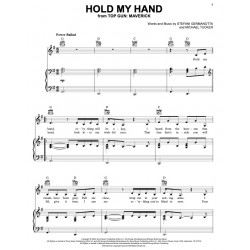 Partition HOLD MY HAND Lady Gaga