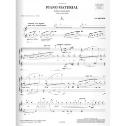Sheet music PIANO MATERIAL Yves Balmer