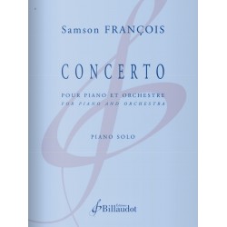Sheet music CONCERTO Samson François
