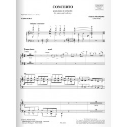 Sheet music CONCERTO Samson François