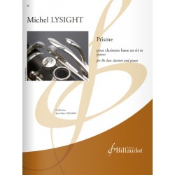Sheet music PRISME Michel Lysight