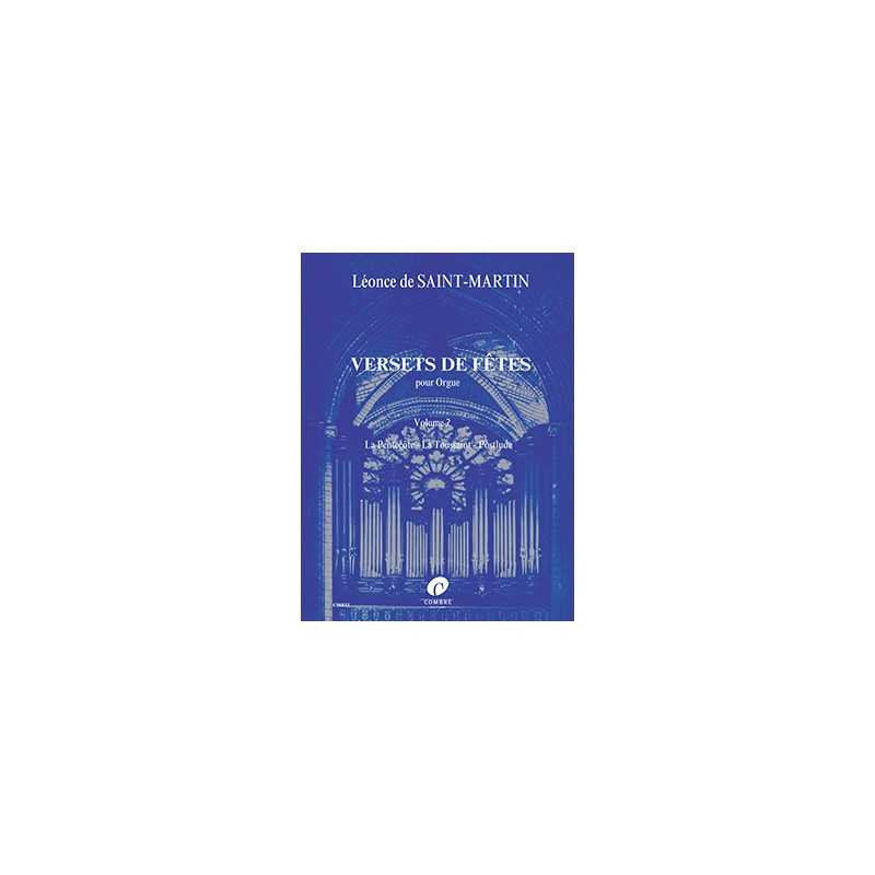Sheet music VERSETS DE FÊTES VOL.2 Léonce de SAINT-MARTIN