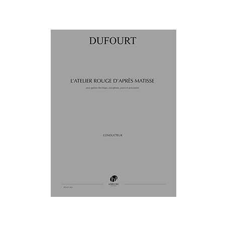 L'ATELIER ROUGE D'APRÈS MATISSE