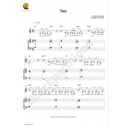 Sheet music TAXI Angèle