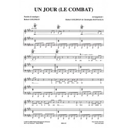 Partition UN JOUR (LE COMBAT) Yannick Noah