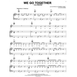 Partition WE GO TOGETHER Grease