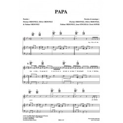 Sheet music PAPA BIGFLO & OLI
