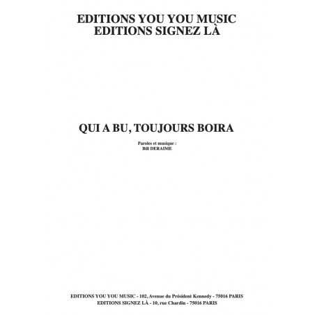 QUI A BU TOUJOURS BOIRA