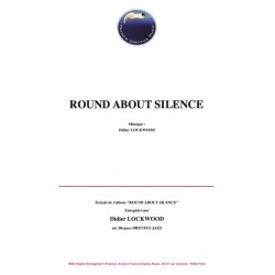 Sheet music ROUND ABOUT SILENCE Didier LOCKWOOD