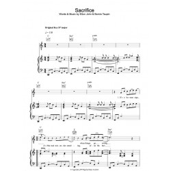 Partition SACRIFICE Elton John