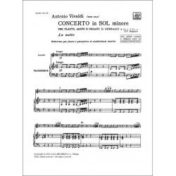 Sheet music CONCERTO N°2 IN SOL MINORE LA NOTTE RV 439 Antonio Vivaldi