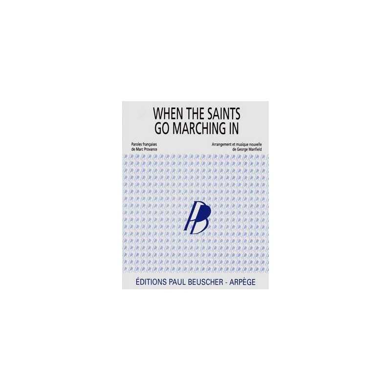 Sheet music WHEN THE SAINTS GO MARCHING IN Louis ARMSTRONG