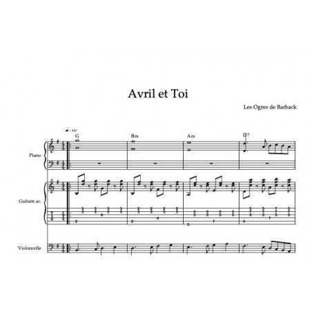 AVRIL ET TOI