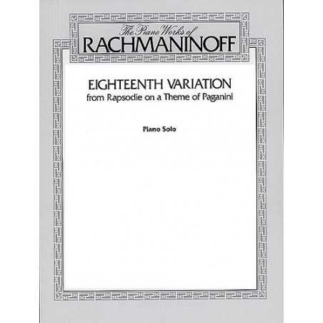 EIGHTEENTH VARIATION