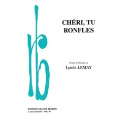 Partition CHÉRI TU RONFLES Lynda Lemay PDF