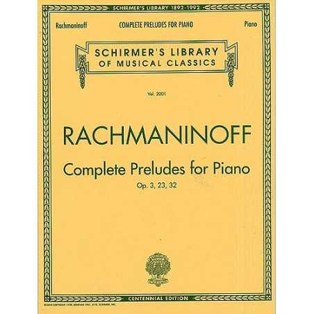 COMPLETE PRELUDES FOR PIANO