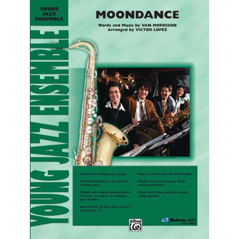 Sheet music MOONDANCE (JAZZ BAND) Victor Lopez