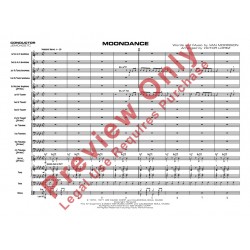 Sheet music MOONDANCE (JAZZ BAND) Victor Lopez