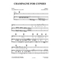 Partition CHAMPAGNE FOR GYPSIES Goran BREGOVIC