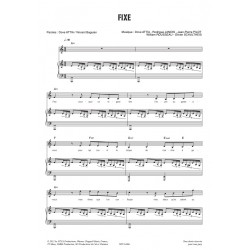 Partition FIXE Les Amants de La Bastille 1789