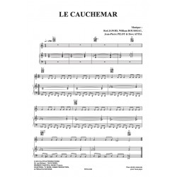 Sheet music LE CAUCHEMAR 1789 LES AMANTS DE LA BASTILLE
