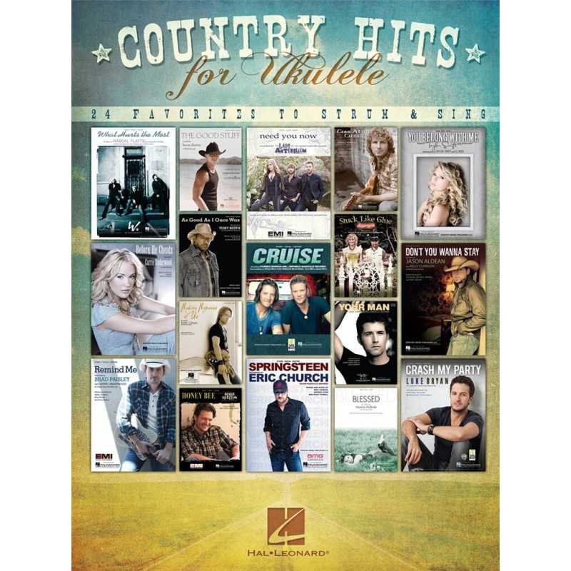 COUNTRY HITS FOR UKULELE