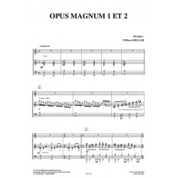 Partition OPUS MAGNUM 1 ET 2 William SHELLER