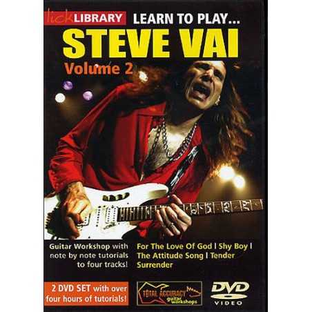 2 DVD LEARN TO PLAY STEVE VAI VOLUME 2