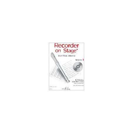 RECORDER ON STAGE VOL.1 (+CD)