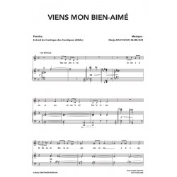Partition VIENS MON BIEN-AIMÉ Marja Rantanen-Maruani