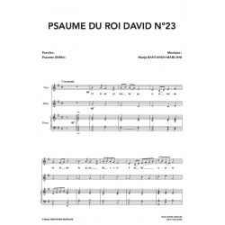 Sheet music PSAUME DU ROI DAVID Nº23 Marja Rantanen-Maruani
